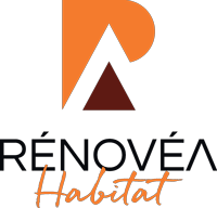 Logo Rénovéa Habitat Logo Rénovéa Habitat pour rénovation, toiture et charpente
