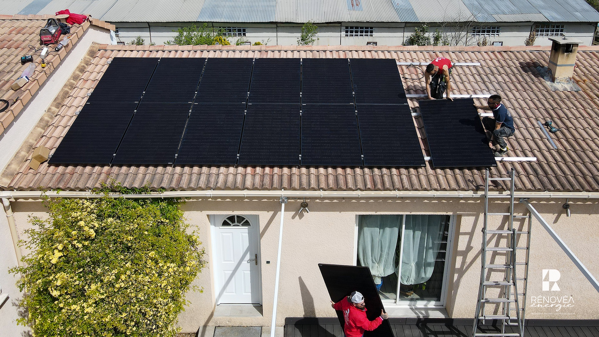 Installation panneaux solaires